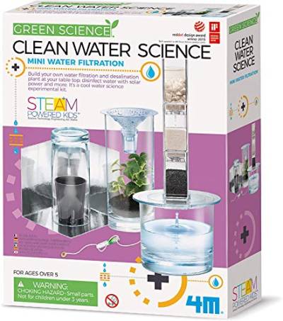 4M Green Science Clean Water Science,Black von 4M