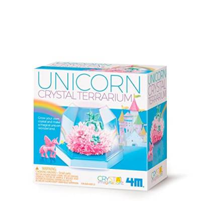 4M 403923 Unicorn Crystal Terrarium von 4M