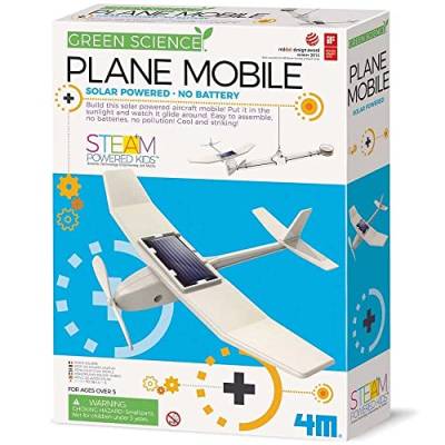 4M 68495 - Eco Engineering, Solar Plane Mobile von 4M