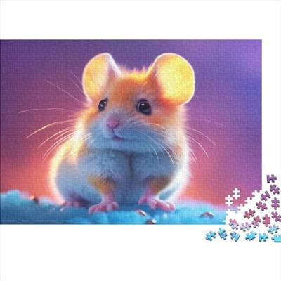 Colourful Mouse (67) Erwachsene 300 Teile Personalised Photo Puzzles Educational Game Geburtstag Family Challenging Games Wohnkultur Entspannung Und Intelligenz 300pcs (40x28cm von ADOVZ
