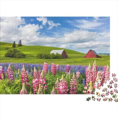 Country Scenery (6) 500 Teile Holz Beautiful Views Puzzle Erwachsene ＆ Kinder Educational Game Moderne Wohnkultur Family Challenging Games Geburtstag Stress Relief Toy 500pcs ( von ADOVZ