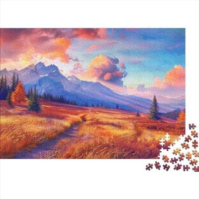 Natural Scenery (23) Für Erwachsene ＆ Kinder Puzzles 1000 Teile Holz Beautiful Views Educational Game Family Challenging Games Home Decor Geburtstag Stress Relief 1000pcs (75x50 von ADOVZ