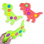 Antevia – 1 Pop it Dinosaurier | zufällige Farbe | Spielzeug für Kinder Dino Anti-Stress | Pop-it lustig (Sili Pops) von ANTEVIA Matériaux