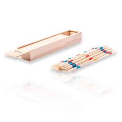 Antevia Mikado Spiele + Aufbewahrungsbox aus Holz | 41 Essstäbchen | mehr als 10 Modelle | Gesellschaftsspiel (Mikado) von ANTEVIA Matériaux