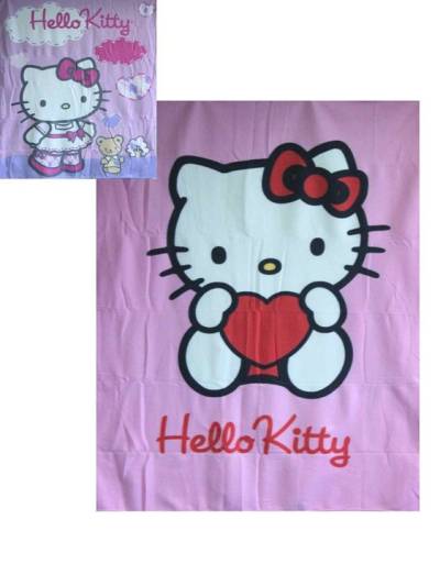 Hello Kitty Fleece-Decke Teddy von Aliki