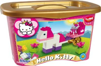 BIG 800057056 - PlayBIG Bloxx Hello Kitty Princess Spielbox von BIG Spielwarenfabrik
