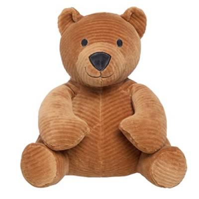BO BABY'S ONLY - Bär Kuscheltier Sense - Weicher Teddybär - Baby Geschenk für Jungen und Mädchen - Aus Baumwolle - 25x25 cm - Caramel von BO BABY'S ONLY