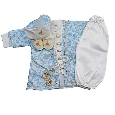 Baby Beschneidung Kostüm, Baby Junge Mevlüt Anzug, Prinz Kostüm, Fotoshooting (Blau, 3 6 Monaten) von Baby und Kinderland