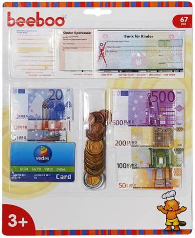 BEK Spielgeld Euro, W250xH315mm von Beeboo
