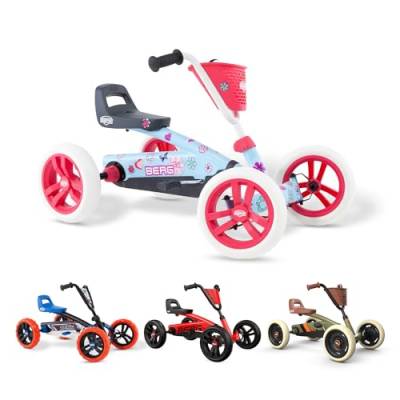 Berg Buzzy Bloom Pedal Gokart, Kinderfahrzeug, Tretauto, Kinderspielzeug, Hohe Sicherheid und Stabilität, Kettcar ab 2 Jahre von Berg