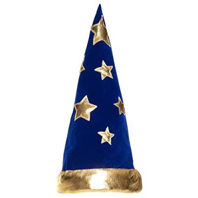 Boland 04228 - Hut Wizard, Zauberer, Magier, Hexe, Kopfbedeckung, Karneval, Kostüm, Mottoparty von Boland