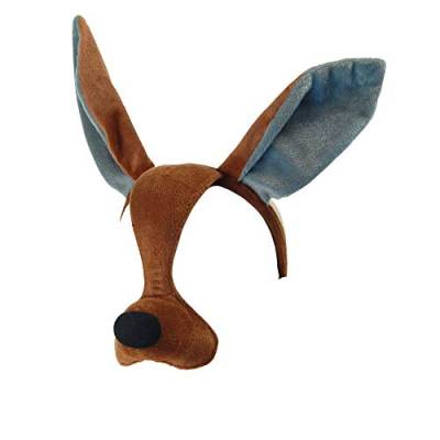 Bristol Novelty Unisex Känguru-Maske für Erwachsene (Einheitsgröße) (Braun) von Bristol Novelty
