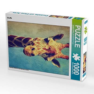 CALVENDO Puzzle Giraffe 1000 Teile Lege-Größe 48 x 64 cm Foto-Puzzle Bild von Angela Dölling, AD Design Photo + PhotoArt von CALVENDO