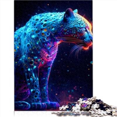 Leoparden-Puzzle für Erwachsene, 1000 lustige Puzzles für Erwachsene, geeignet für Erwachsene und ab 12 Jahren, 1000 Teile (75x50cm) von CELFER