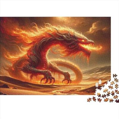 Puzzle 300 Teile Für Erwachsene Dragon Puzzle-Spielzeug Als Pädagogisches Geschenk Für Jugendliche Und Kinder 300pcs (40x28cm) von CPXSEMAZA