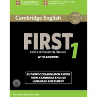 Cambridge English First 1 for Revised Exam from 2015 Student's Book Pack (Student's Book with Answers and Audio CDs (2)) von Cambridge University Press