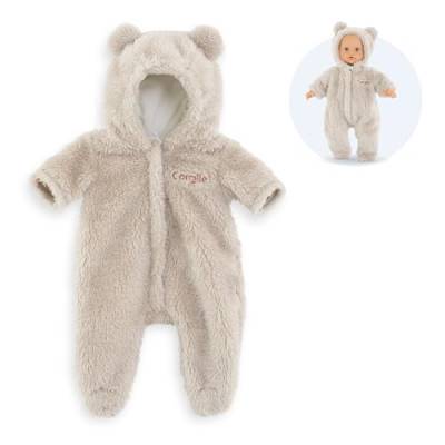 Corolle Schneeanzug, Teddy, Puppenzubehör, Puppenkleidung, für alle 30cm Babypuppen, ab 18 Monate von Corolle