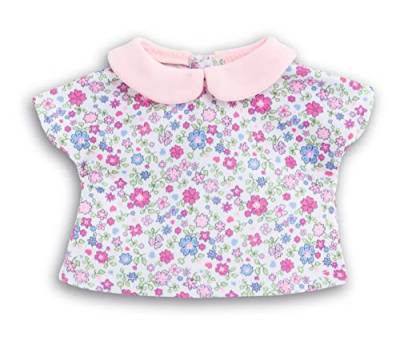 Corolle 9000211870 T-Shirt mit Blumenmuster für Puppe ma, Einfarbig, Mehrfarbig, 36 cm von Corolle