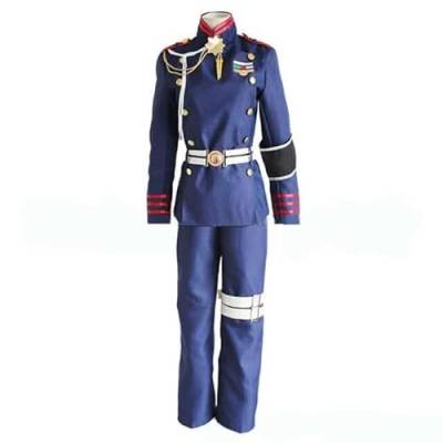Seraph of The End Guren Ichinose Militär Uniform Cosplay Kostüm, A, S von CosplayHero