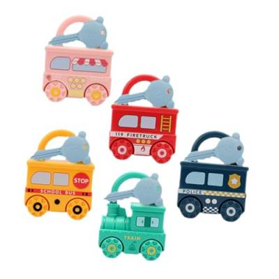 DIKACA 5St Lehrmittel für Babys süßes Babyspielzeug Autos Spielzeug Mädchen Spielzeug -Spielzeug für Kleinkinder Vorschulspielzeug Puzzle Dessertwagen Kindersicherung Roller von DIKACA