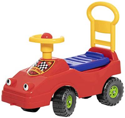 Rutscher Auto Rutscherfahrzeug Baby Taxi Kinder Lauflernhilfe (Rot) von DOHÁNY