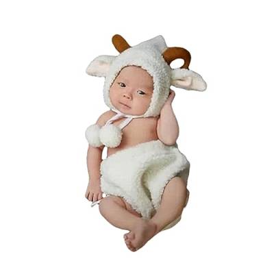 DOITOOL Fotoshooting Kostüm -fotoanzüge -foto-outfit Kleidung Europäisch Und Amerikanisch Neugeboren Weiß von DOITOOL