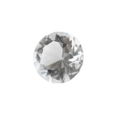 DOITOOL Diamant-tischkonfetti Streuung Am Diamanttisch Kristalldiamantperlen Kristall Ab Strasssteine Klare Acryldiamanten Tisch Edelsteine ​​streuen Weiß Glas von DOITOOL