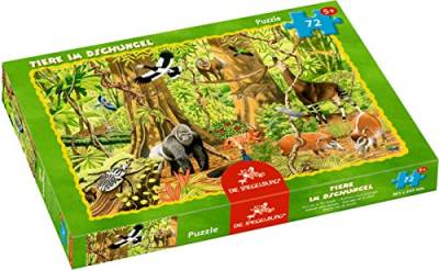 Boxpuzzle Tiere im Dschungel (72 Teile) von Die Spiegelburg