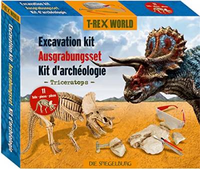 Die Spiegelburg Großes Ausgrabungsset Triceratops - T-Rex World von Die Spiegelburg