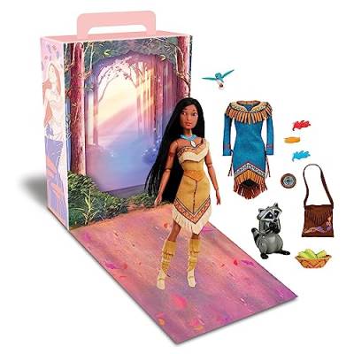 Disney Store Offizielle Pocahontas Märchenbuch Puppe, 29 cm, Voll Bewegliches Spielzeug mit Zubehör, Geeignet für Kinder Ab 3 Jahren von Disney Store