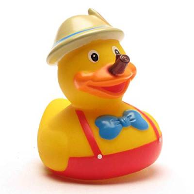 DUCKSHOP I Badeente Pinocchio I Quietscheente I L: 7,5 cm von Duckshop