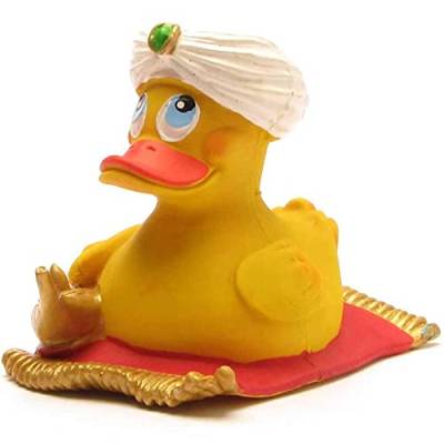 Duckshop I Aladin und die Wunderlampe I Badeente I Quietscheente I L: 10,5 cm von Duckshop