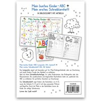 Mein buntes Kinder-ABC DIN A4 laminiert + Mein erstes Schreiblernheft - Set in Druckschrift von E & Z Verlag GmbH