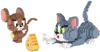 EAYH Mini-Bausteine, Nano-Mikro-Bau-Kits für Kinder und Erwachsene, stapelbares Spielzeug-Set für 3D-Puzzle, Geschenktüten für Weihnachten, Geburtstag, E von EAYH