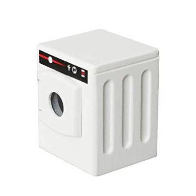 Eighosee 1:12 Mini Möbel Modell Holz Reinweiß Trommel Waschmaschine Miniatur Waschmaschine Weiß von Eighosee
