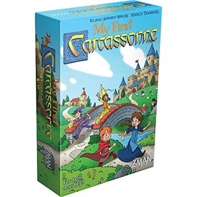 Z-Man Games, My First Carcassonne, Board Game, Ages 4 and up 2-4 Players, 30 Minutes Playing Time von Z-Man Games