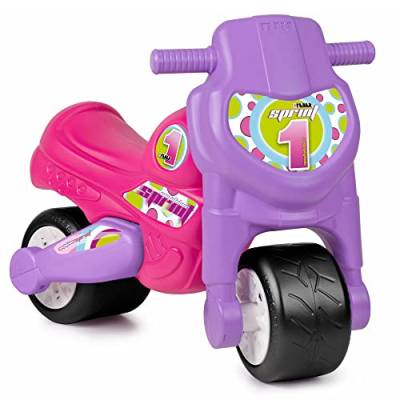 FEBER - Violet Motofeber 1 Sprint Girl, Laufräder für Mädchen im Alter von 18 Monaten bis 3 Jahren (Famosa 800009166) von Famosa