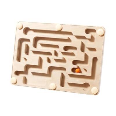 Fenteer Holz-Balance-Labyrinth-Spiel, Lernspielzeug, Spaß, Herausforderung, Entwicklung der Intelligenz, 3D-Labyrinth-Puzzle für Erwachsene, Teenager, von Fenteer