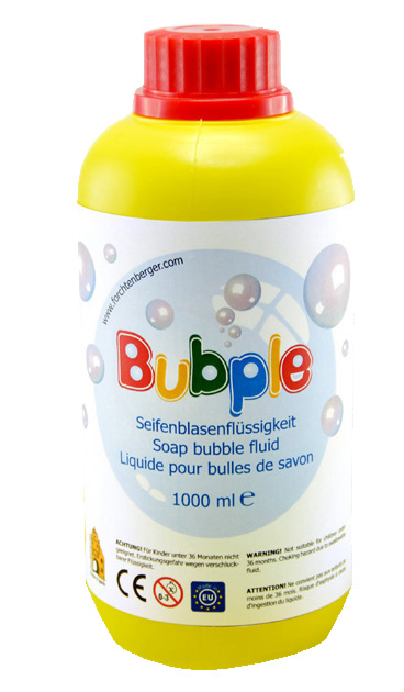 Bubple Seifenblasenflüssigkeit - 1 L von Forchtenberger