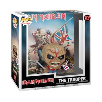 Funko Pop! Albums: Iron Maiden - The Trooper - Vinyl-Sammelfigur - Geschenkidee - Offizielle Handelswaren - Spielzeug Für Kinder und Erwachsene - Modellfigur Für Sammler und Display von Funko