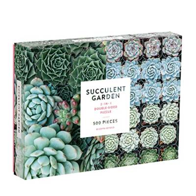 Succulent Garden 2-sided 500pc Puzzle von Galison