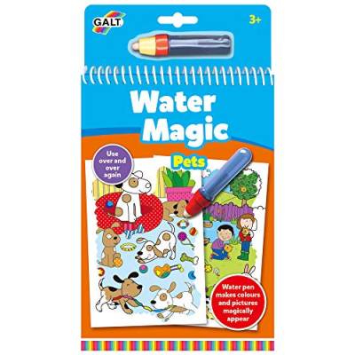 Galt Toys, Water Magic - Pets, Colouring Books for Children, Ages 3 Years Plus von Galt