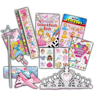Enchanted Princess Stationery Activity & Play Set - The Ultimate Fairy-tale Back to School Dream von Generic