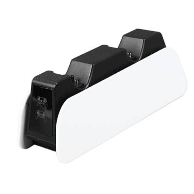 Gamepad-Ladestation, Schnell Aufladbarer Dual-Docking-Ständer mit LED-Anzeigen, Einfaches Greifen und Mitnehmen für die Kabellose -Spielautomaten-Ladestation von Generic