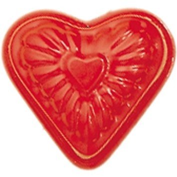 Glückskäfer 535021 Relief-Sandform Herz, rot von Glückskäfer