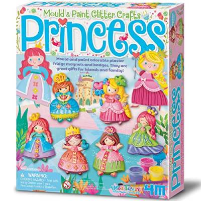 4M '2019' Glitter Princess Mould and Paint - Multi-Coloured von 4M