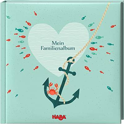 HABA Mein Familienalbum Meereswelt, Fotoalbum für Familien und Kinder, Freundebuch von HABA