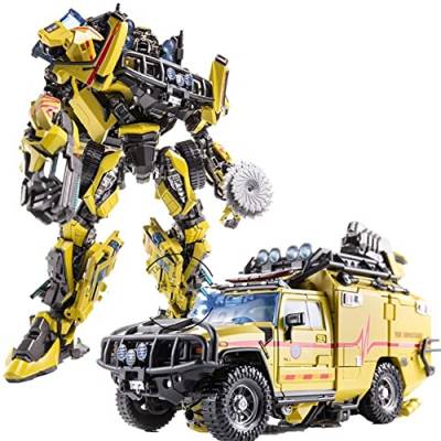 Transformer-Toys Original Big JH-01, fein bemalt, MPM11 Krankenwagen, King-Kong-Modell, bewegliches Spielzeug, Filmversion, hoch Zoll von HALFS