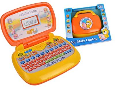 Computer Laptop Lernspielzeug Interaktiv polnischsprachig für Kinder ab 3 Jahre Lernlaptop Lerncomputer Laptop von HH Poland