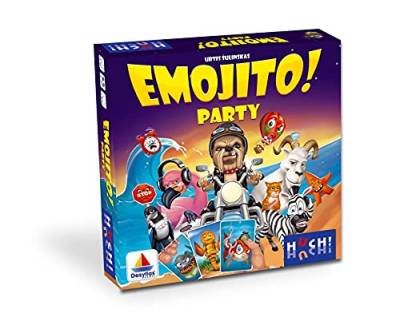 HUCH! 881458 Emojito Party Familienspiel, Spieleabend von HUCH!